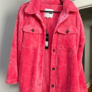 Pink Fashion Nova Shacket